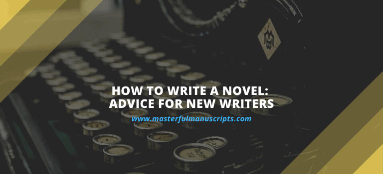 how to write a novel